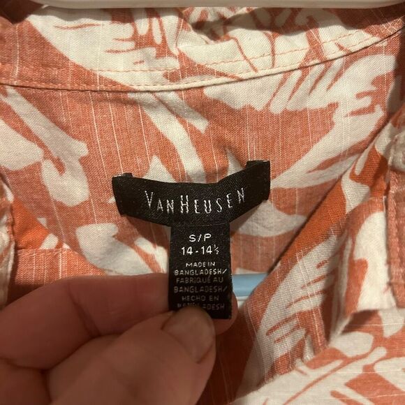 Vintage Van Heusen button up short sleeve size small - Picture 4 of 7